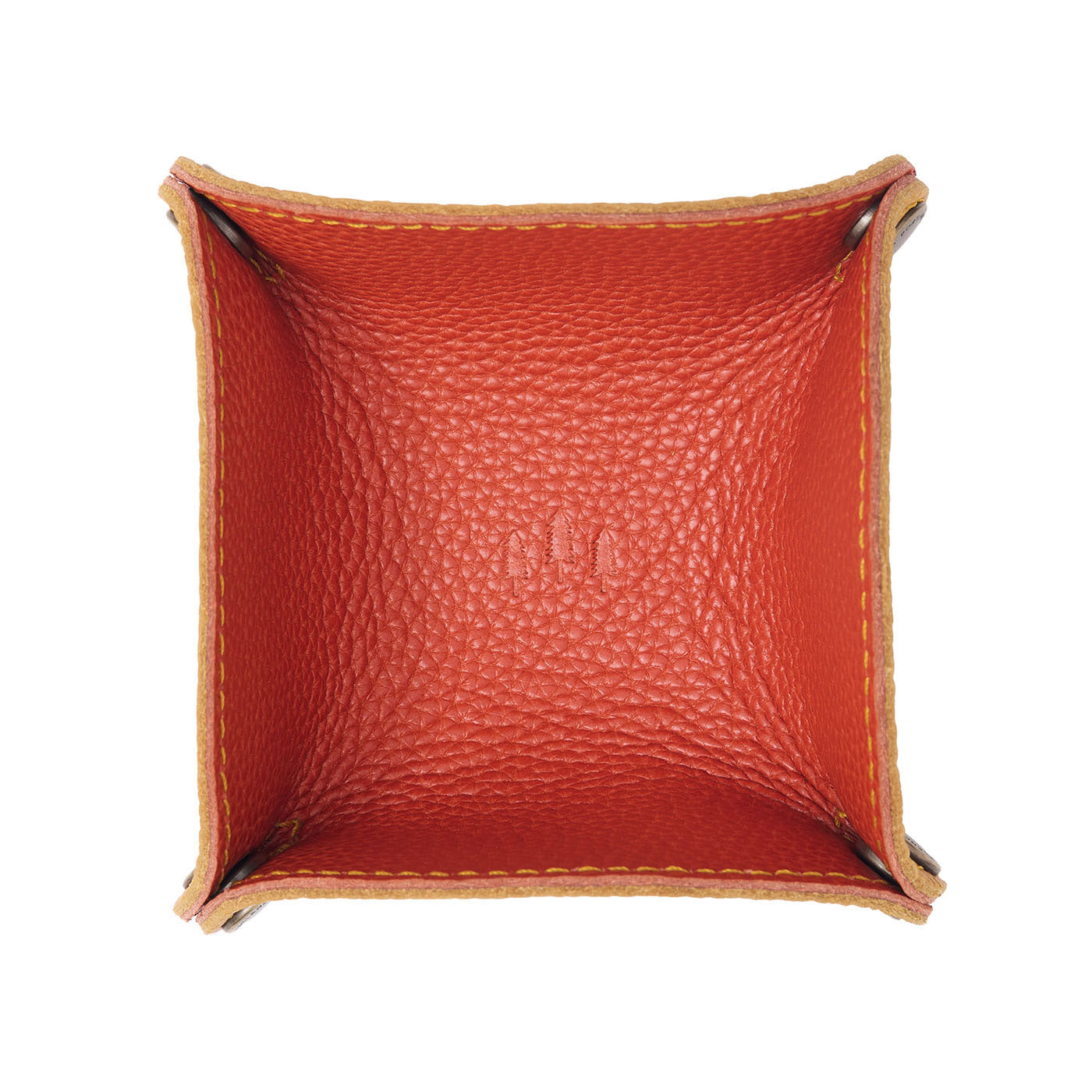 Portland Leather Goods Reversible Clover Trinket Tray