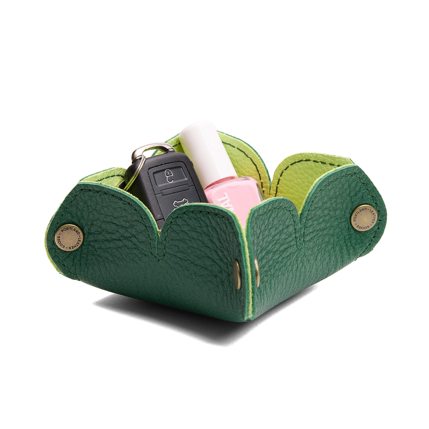 Portland Leather Goods Reversible Desert Bell Trinket Tray