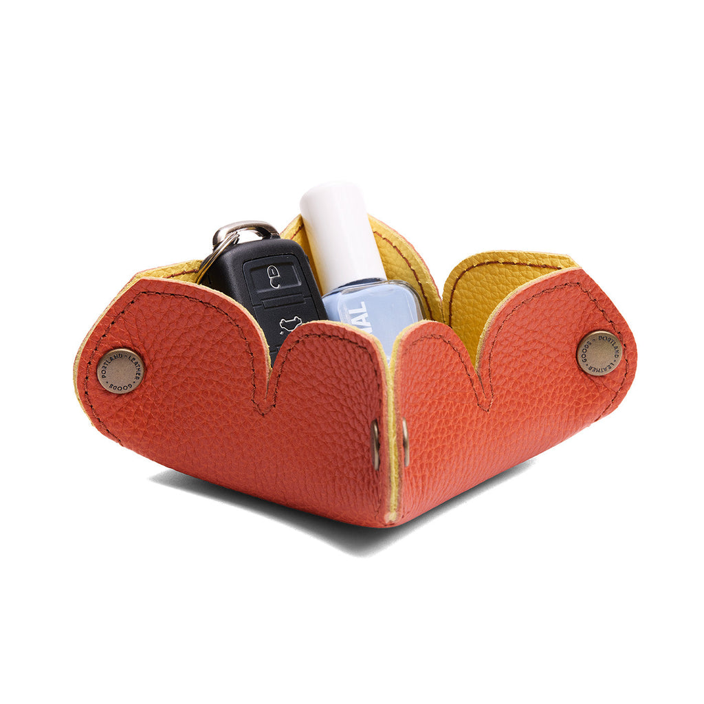 Portland Leather Goods Reversible Desert Bell Trinket Tray
