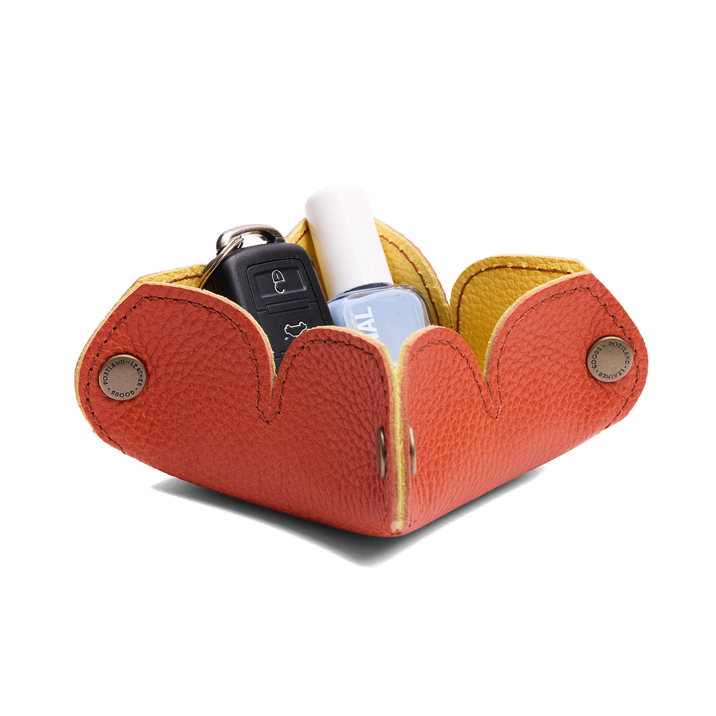 Portland Leather Goods Reversible Desert Bell Trinket Tray