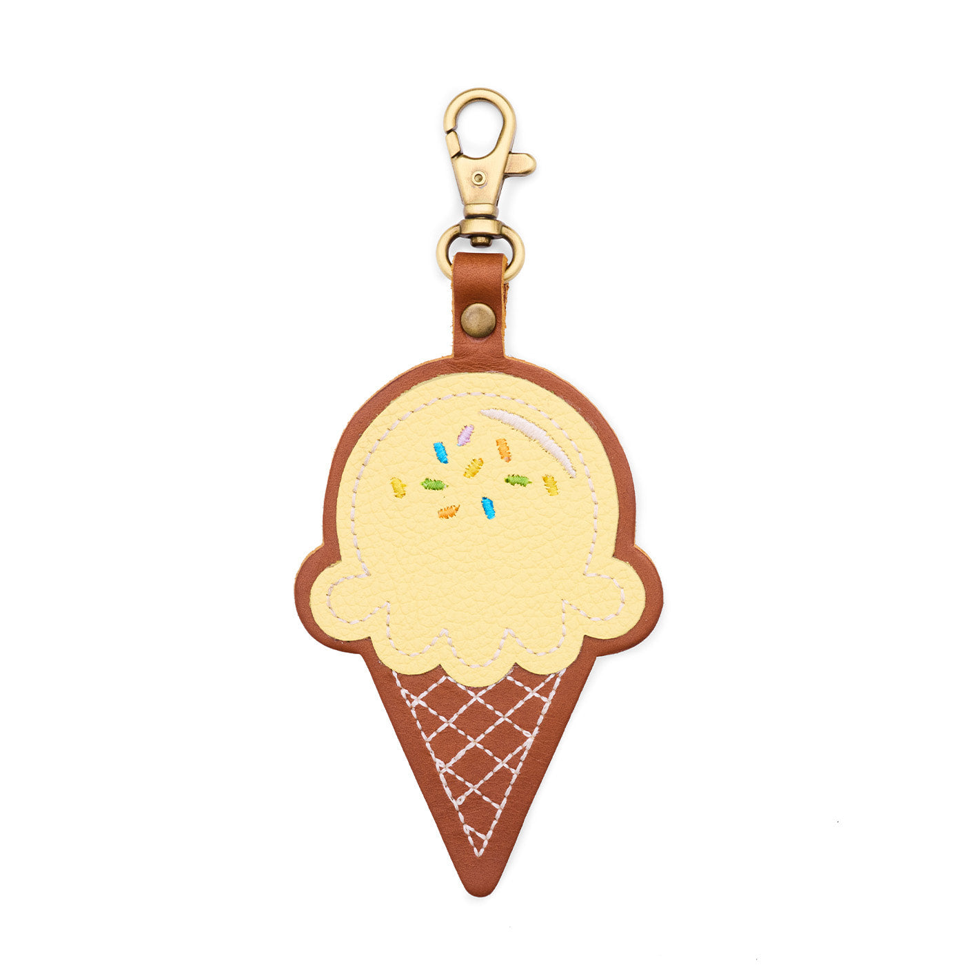 Portland Leather Goods Scoop Keychain