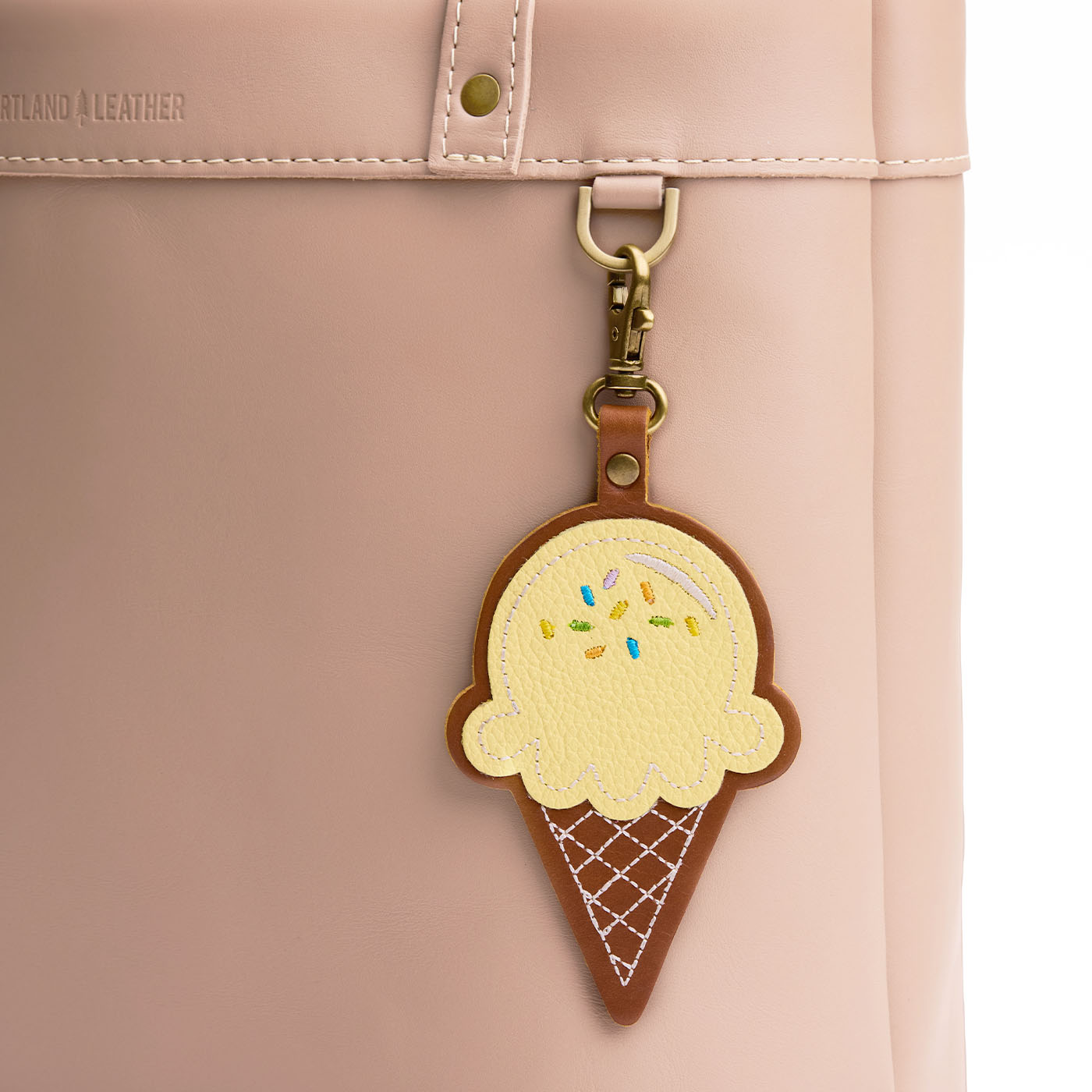 Portland Leather Goods Scoop Keychain