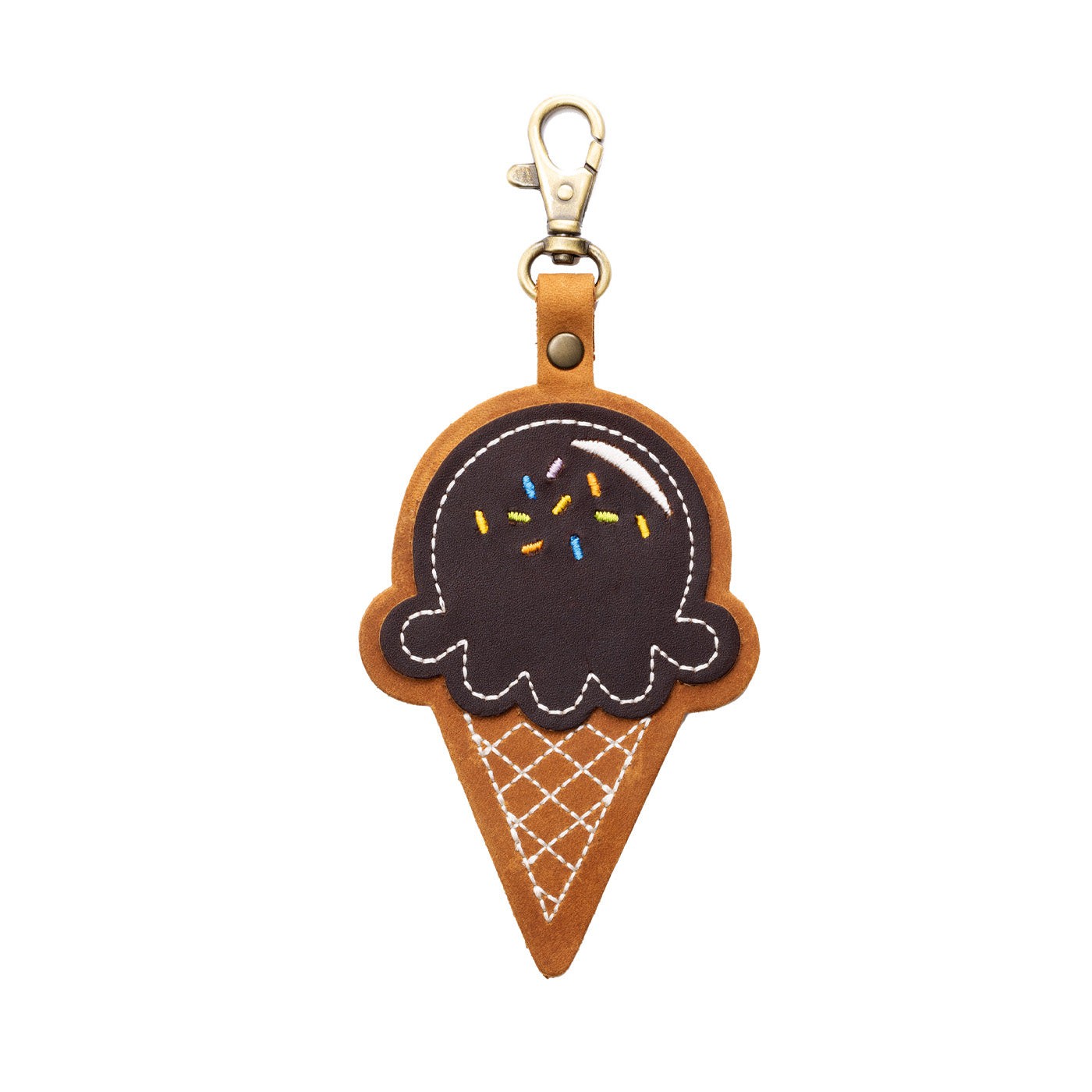 Portland Leather Goods Scoop Keychain