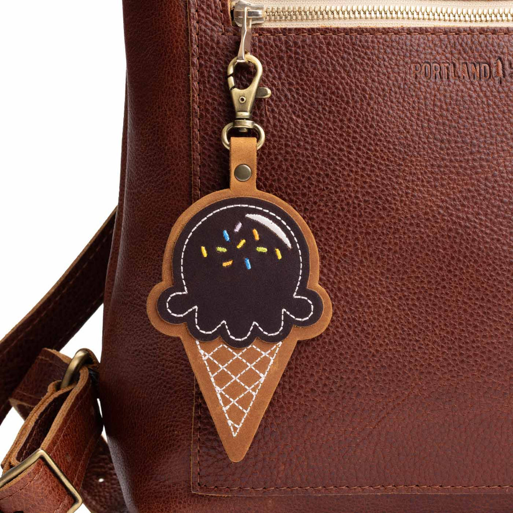 Portland Leather Goods Scoop Keychain