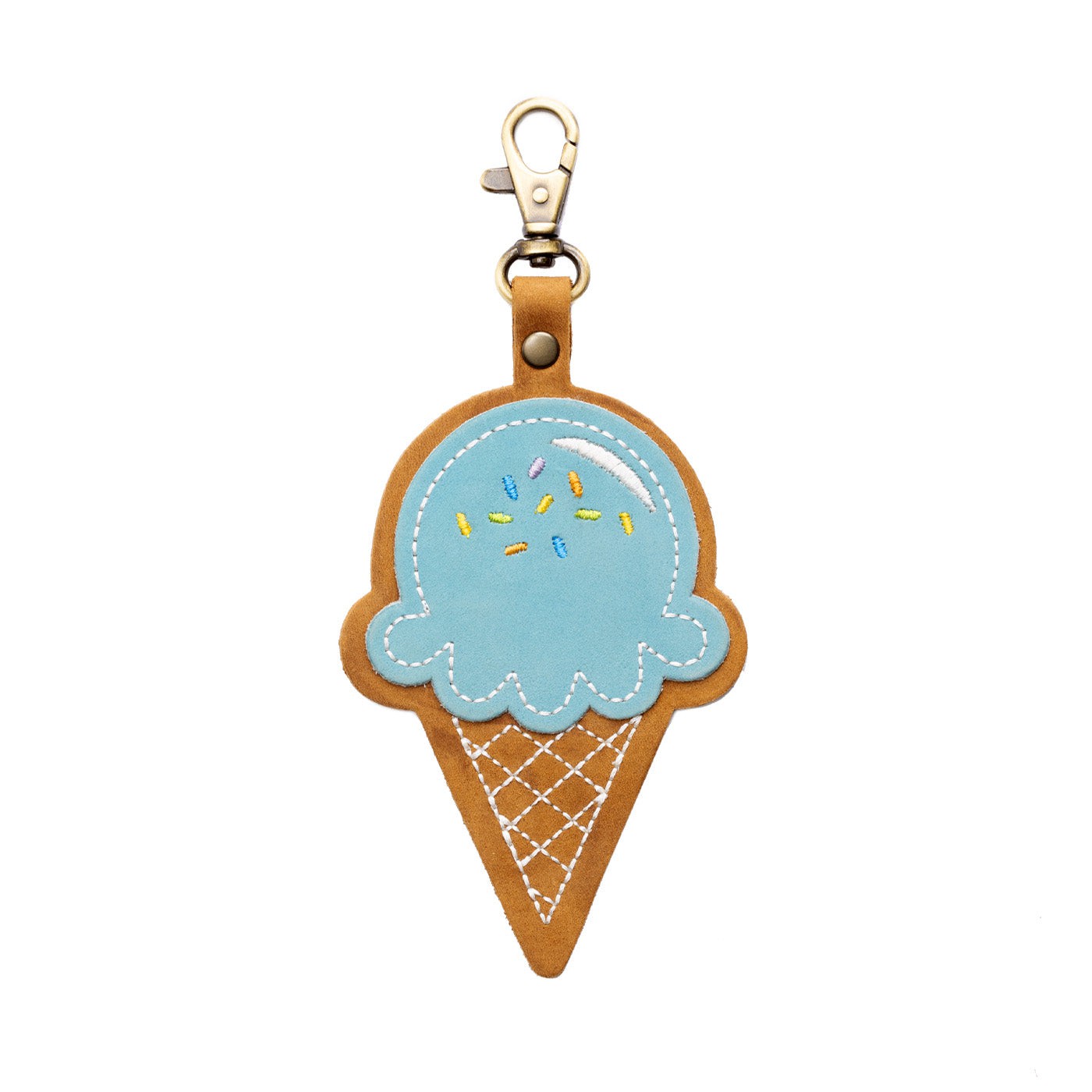 Portland Leather Goods Scoop Keychain