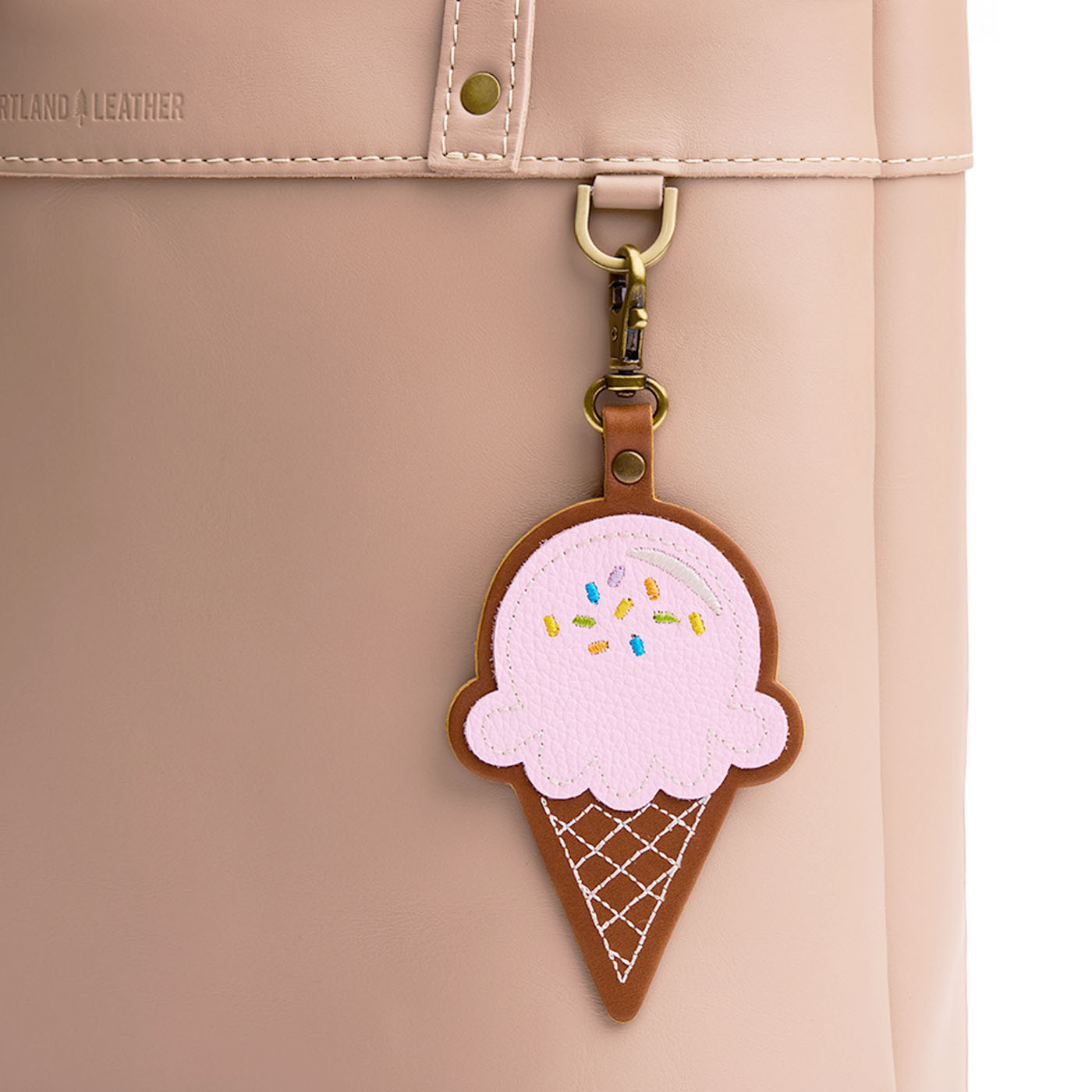Portland Leather Goods Scoop Keychain