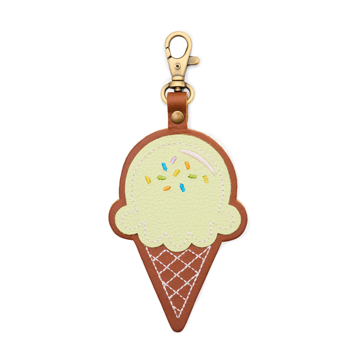 Portland Leather Goods Scoop Keychain