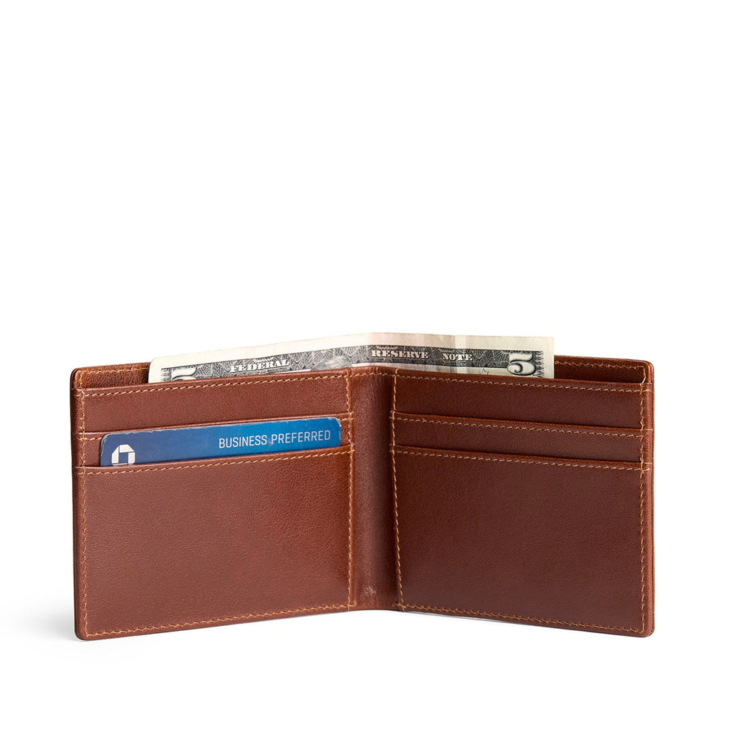 Portland Leather Goods Slimline Bifold Wallet