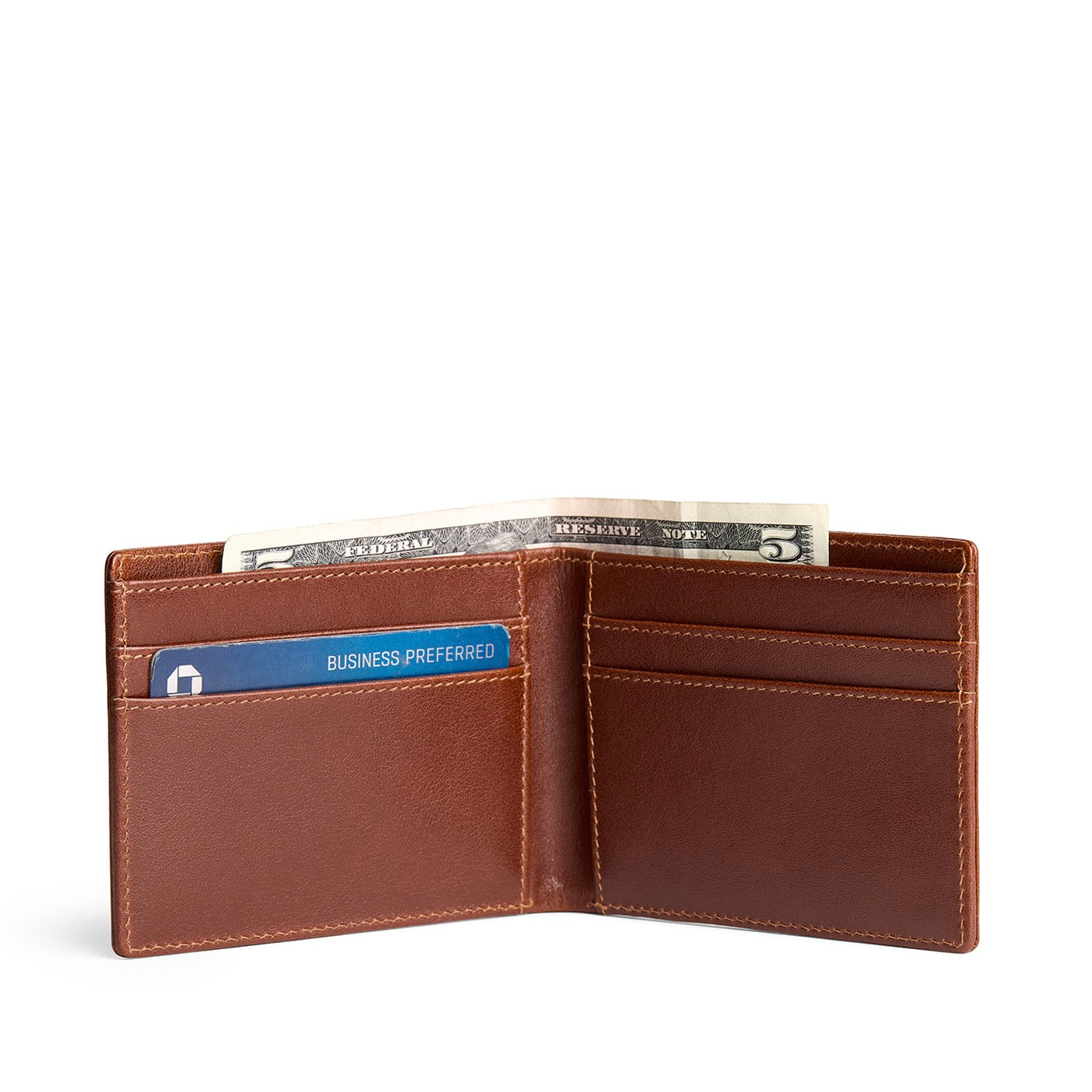 Portland Leather Goods Slimline Bifold Wallet