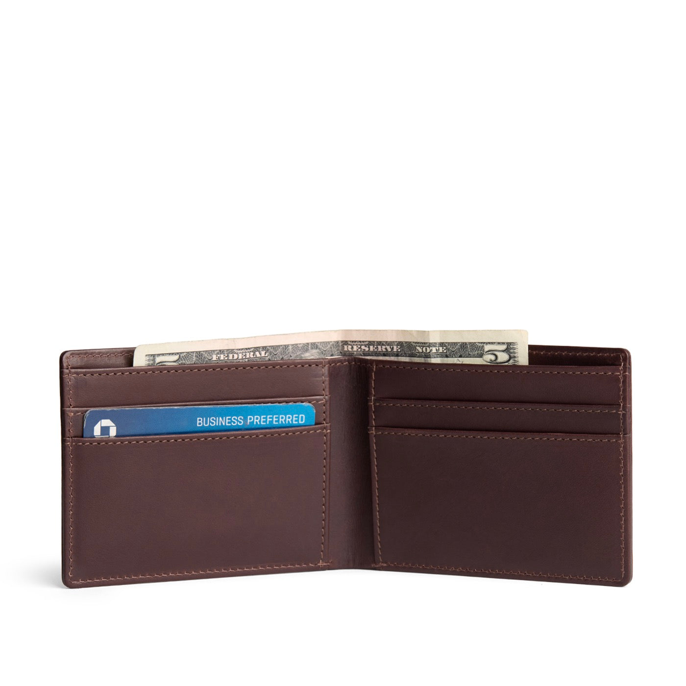 Portland Leather Goods Slimline Bifold Wallet