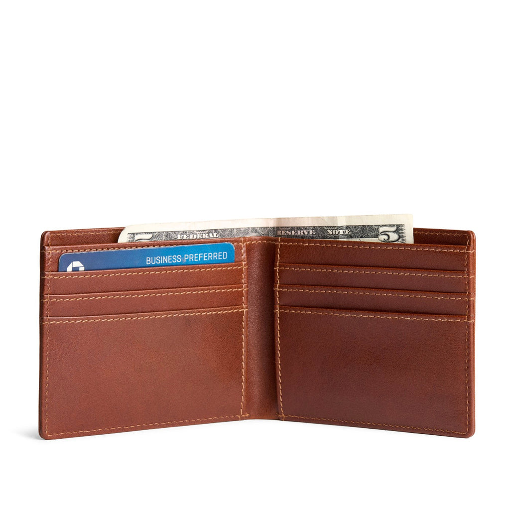 Portland Leather Goods Slimline Bifold Wallet