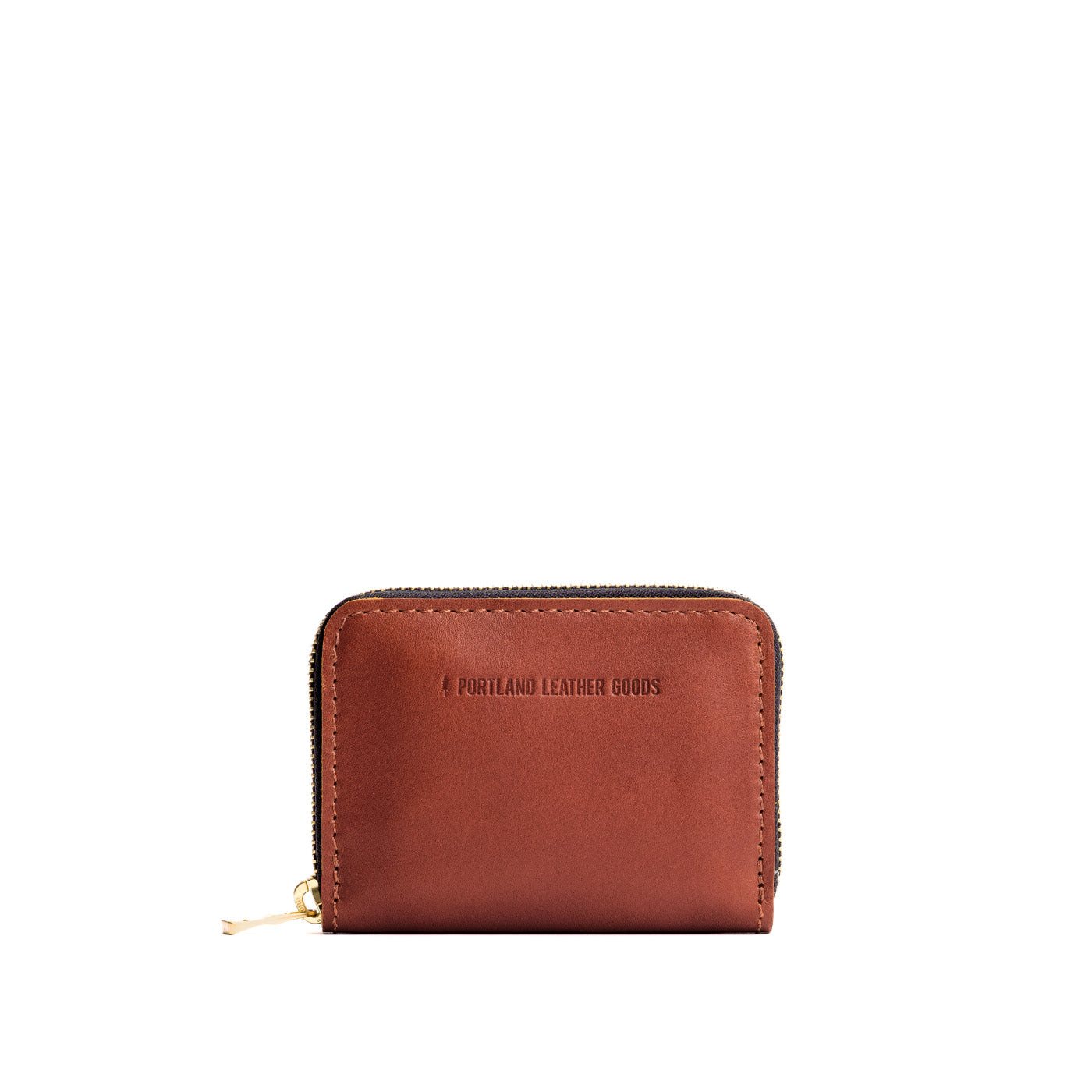 Portland Leather Goods Small Zip Wallet