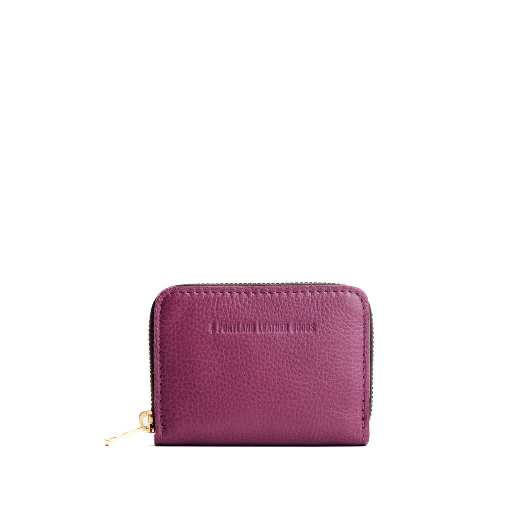 Portland Leather Goods Small Zip Wallet