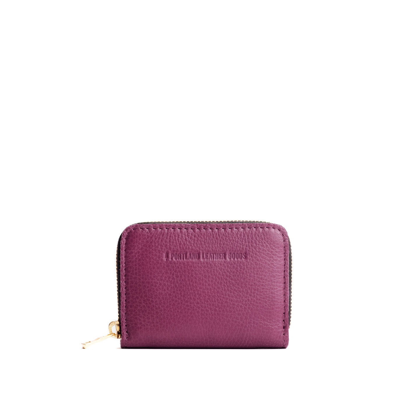 Portland Leather Goods Small Zip Wallet