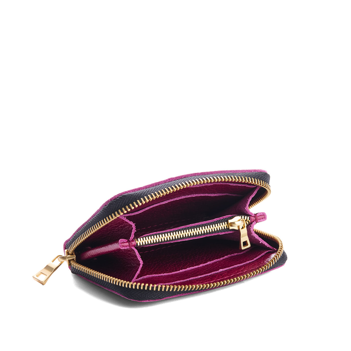 Portland Leather Goods Small Zip Wallet