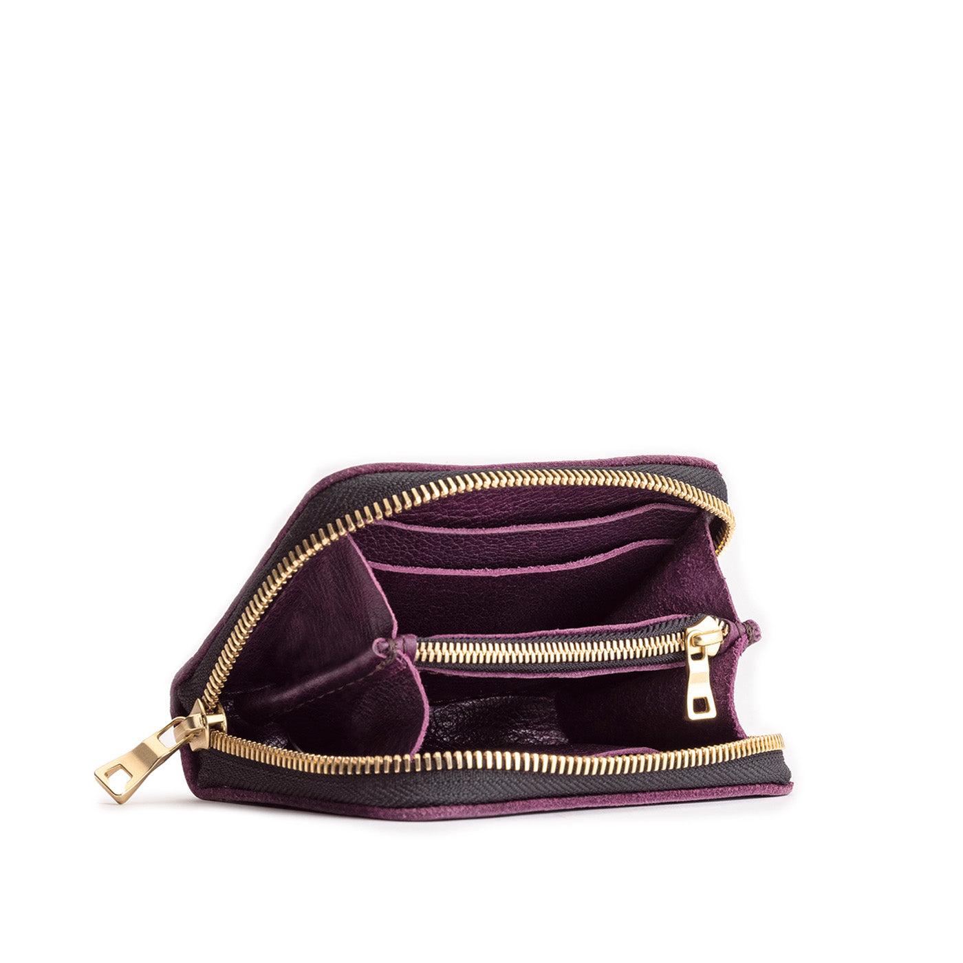 Portland Leather Goods Small Zip Wallet