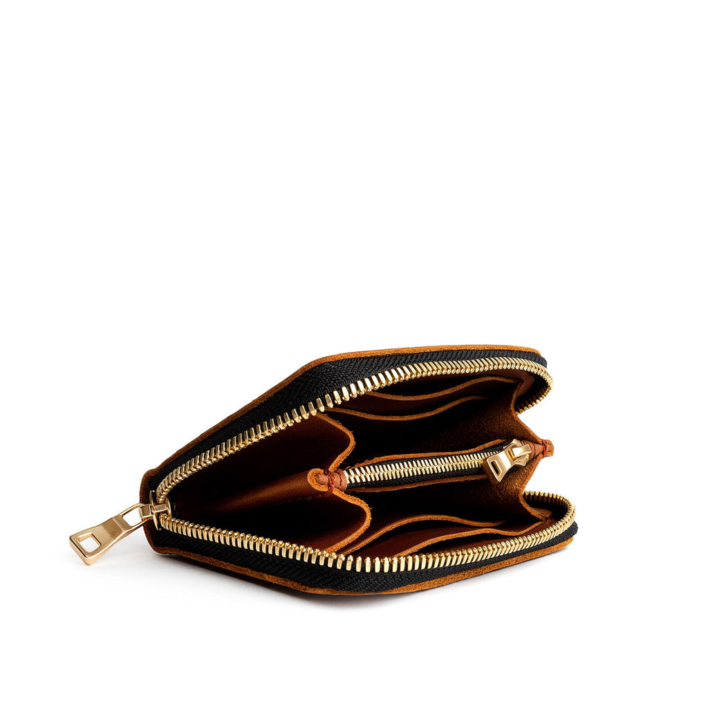Portland Leather Goods Small Zip Wallet