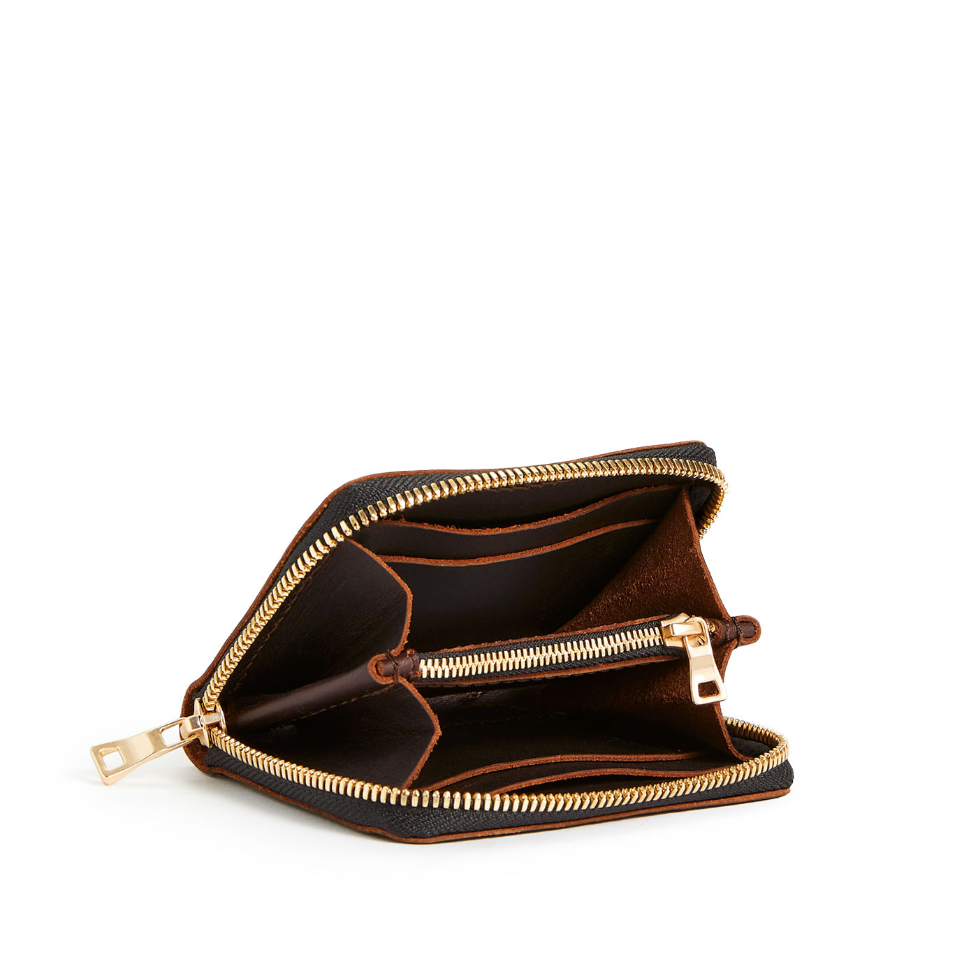 Portland Leather Goods Small Zip Wallet