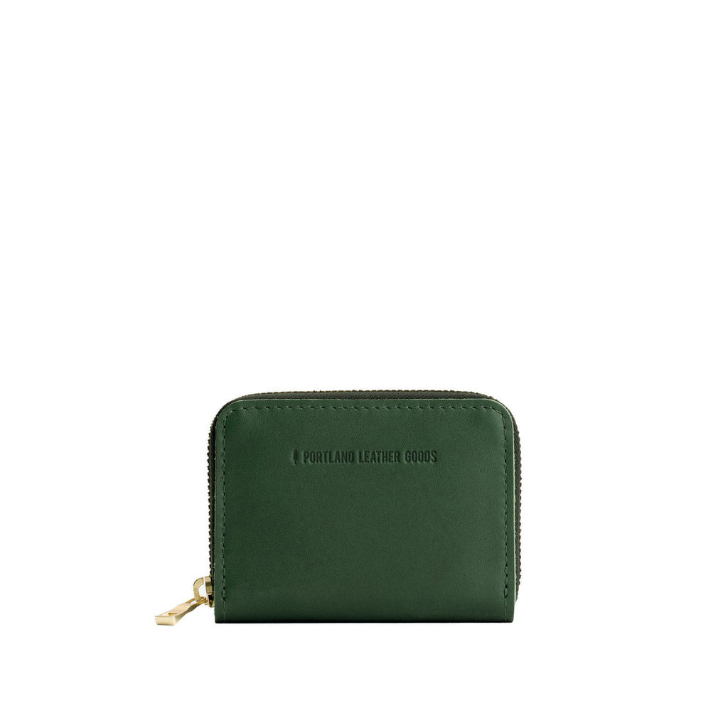 Portland Leather Goods Small Zip Wallet