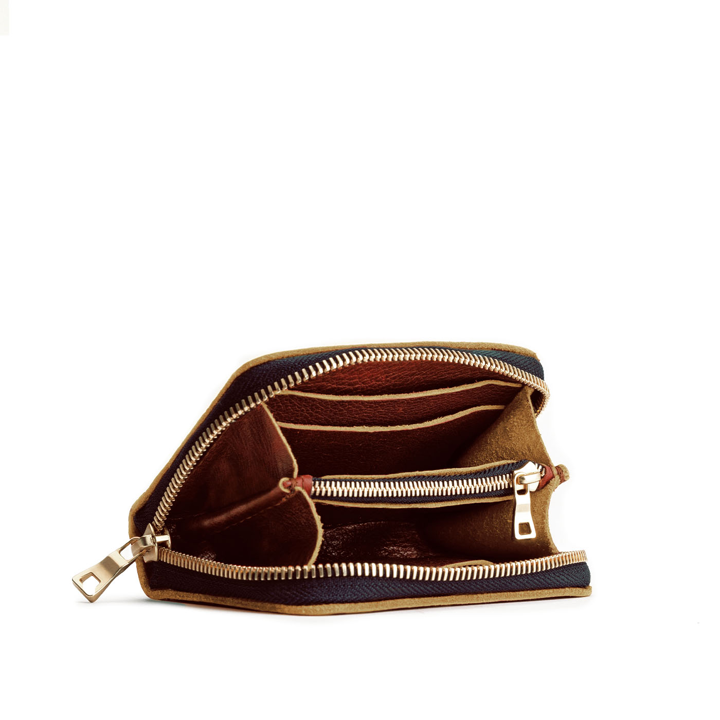 Portland Leather Goods Small Zip Wallet