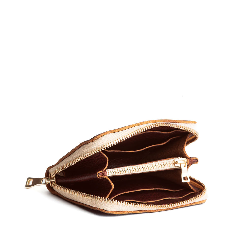 Portland Leather Goods Small Zip Wallet