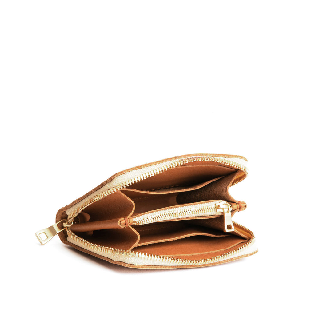 Portland Leather Goods Small Zip Wallet