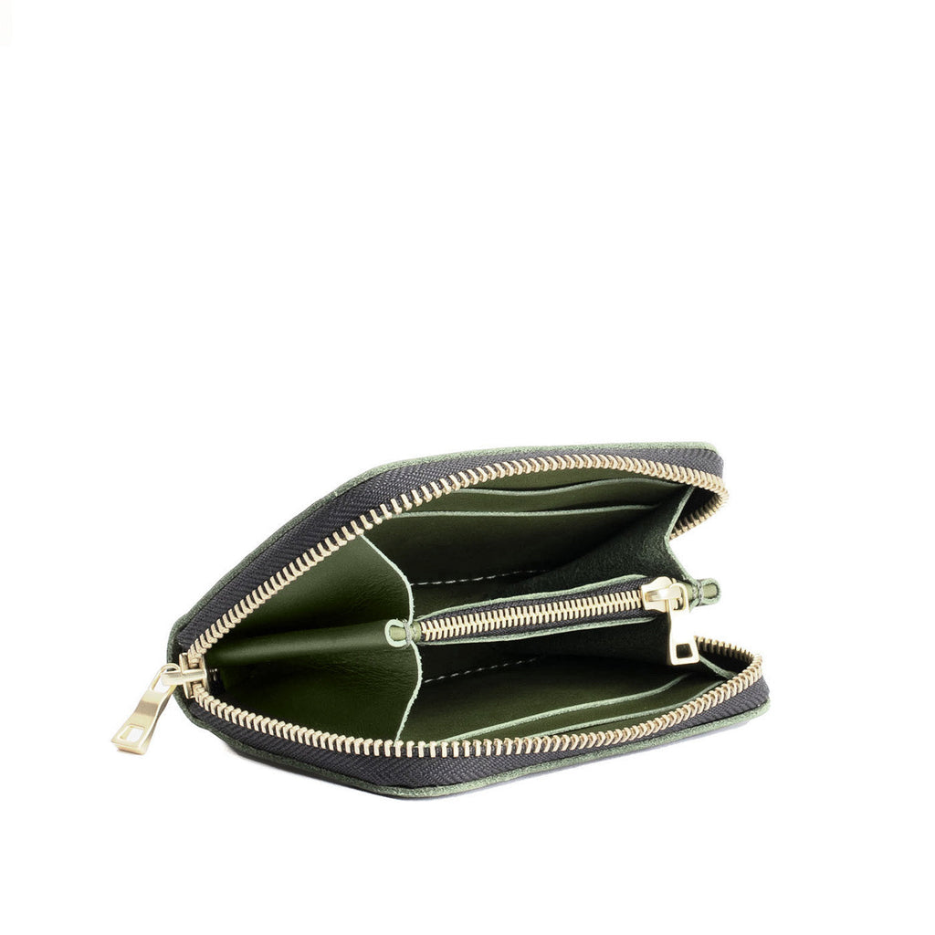 Portland Leather Goods Small Zip Wallet