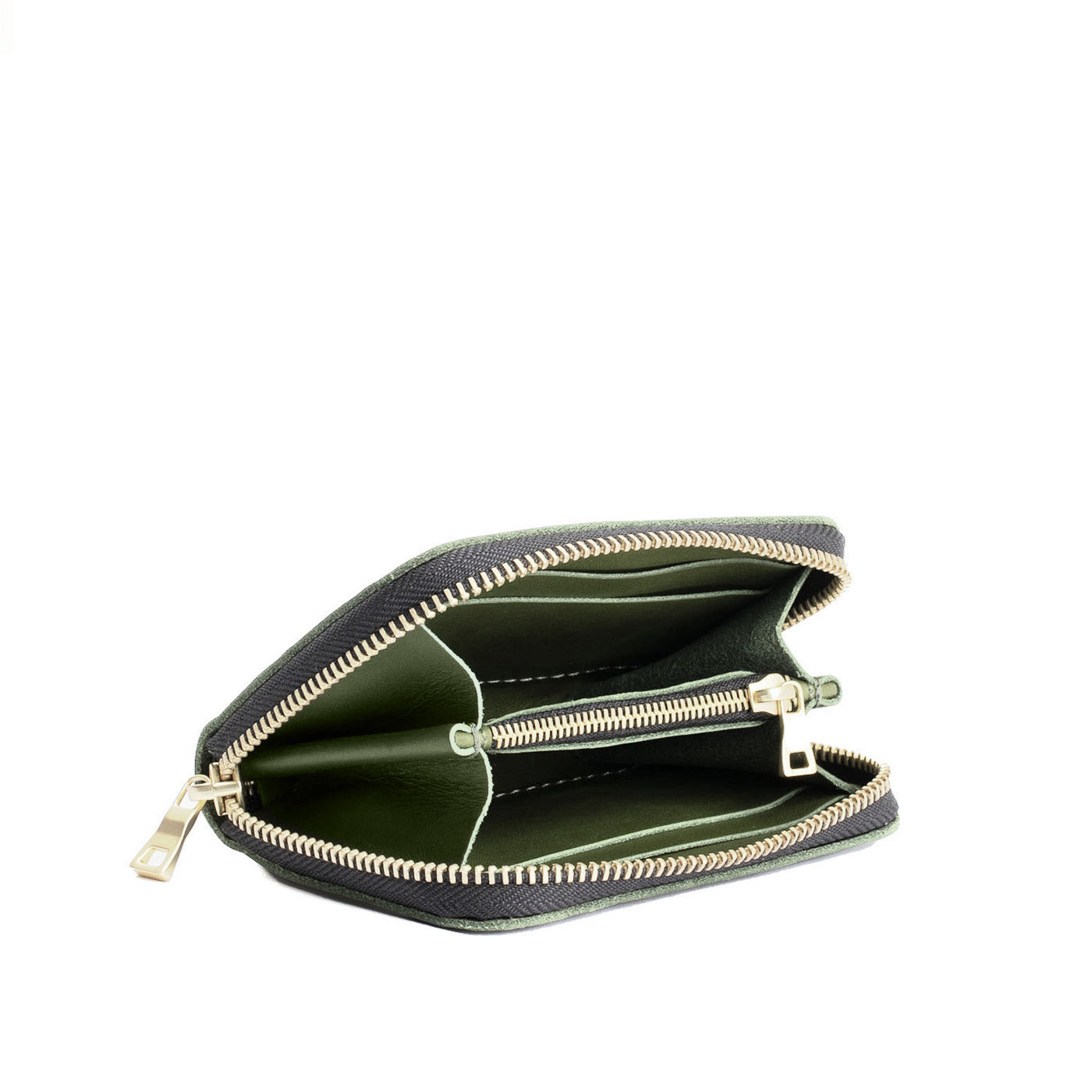 Portland Leather Goods Small Zip Wallet