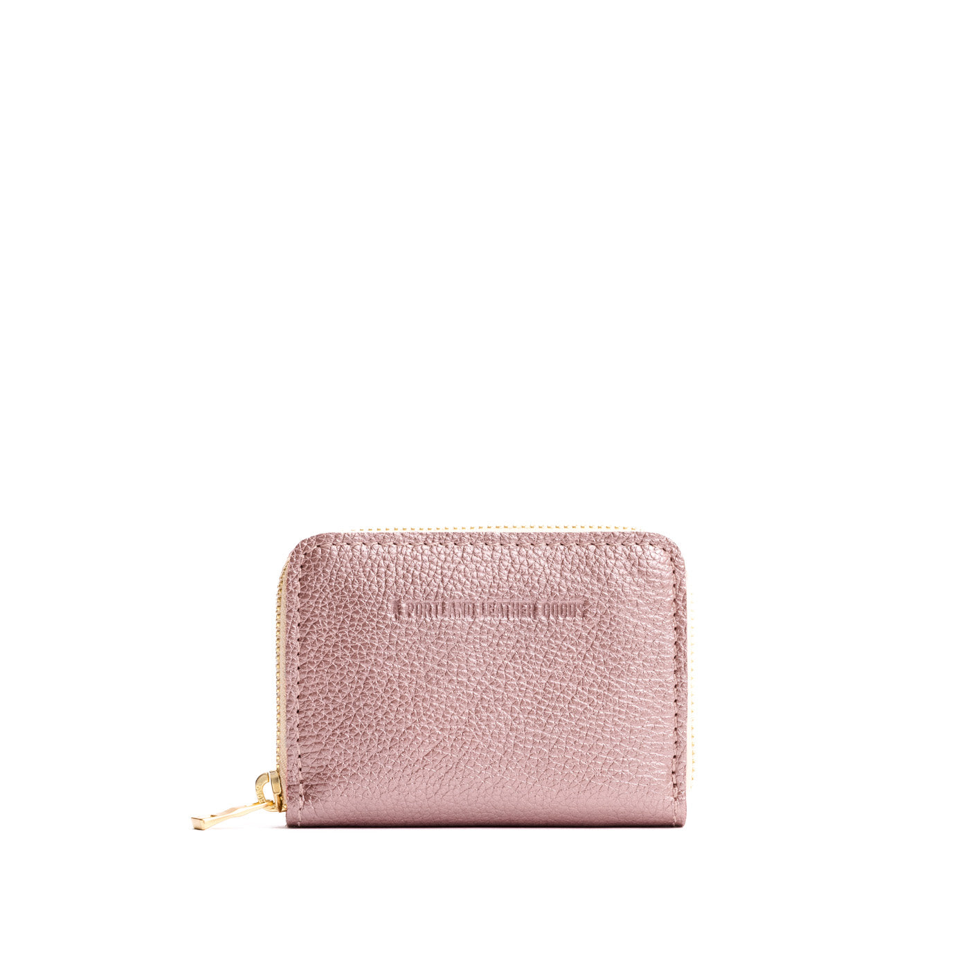 Portland Leather Goods Small Zip Wallet