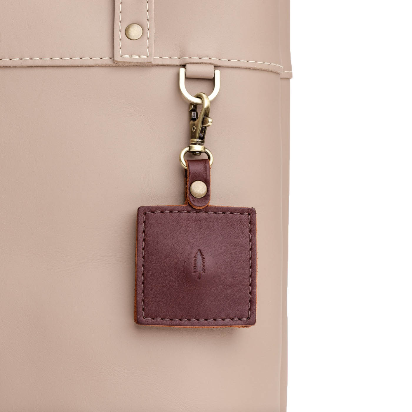 Portland Leather Goods Square AirTag Holder