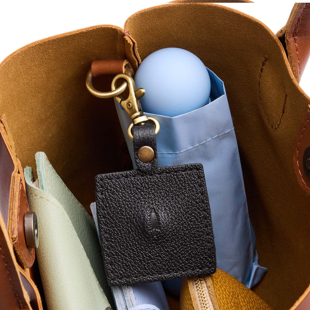 Portland Leather Goods Square AirTag Holder