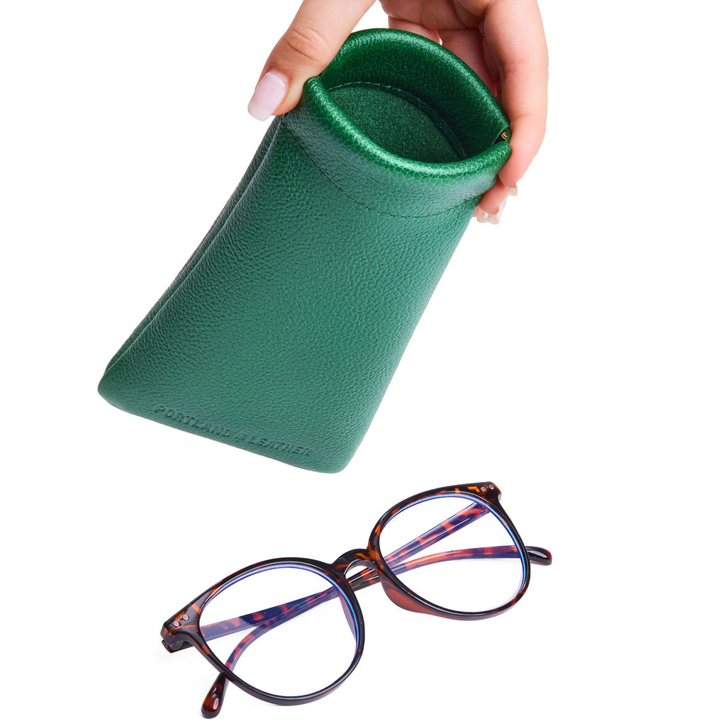 Portland Leather Goods Squeeze Eyeglass Case