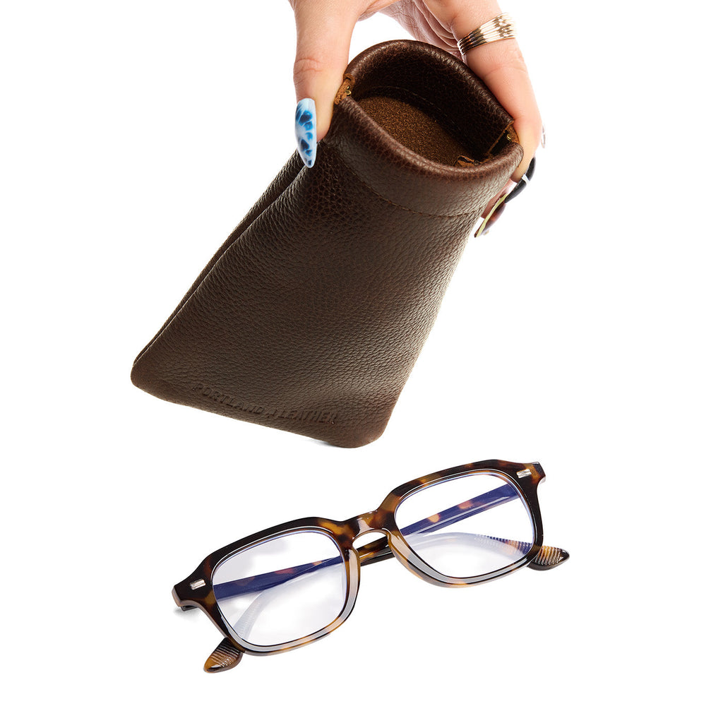 Portland Leather Goods Squeeze Eyeglass Case