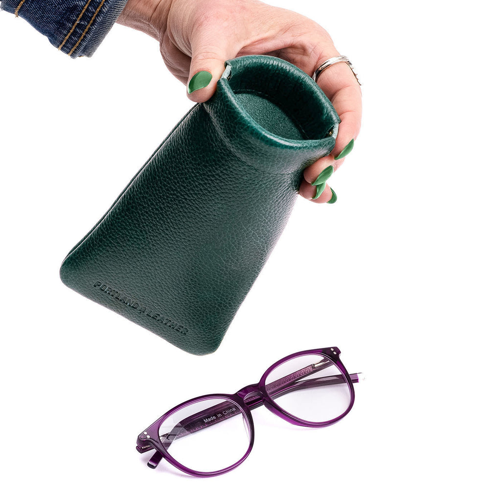 Portland Leather Goods Squeeze Eyeglass Case