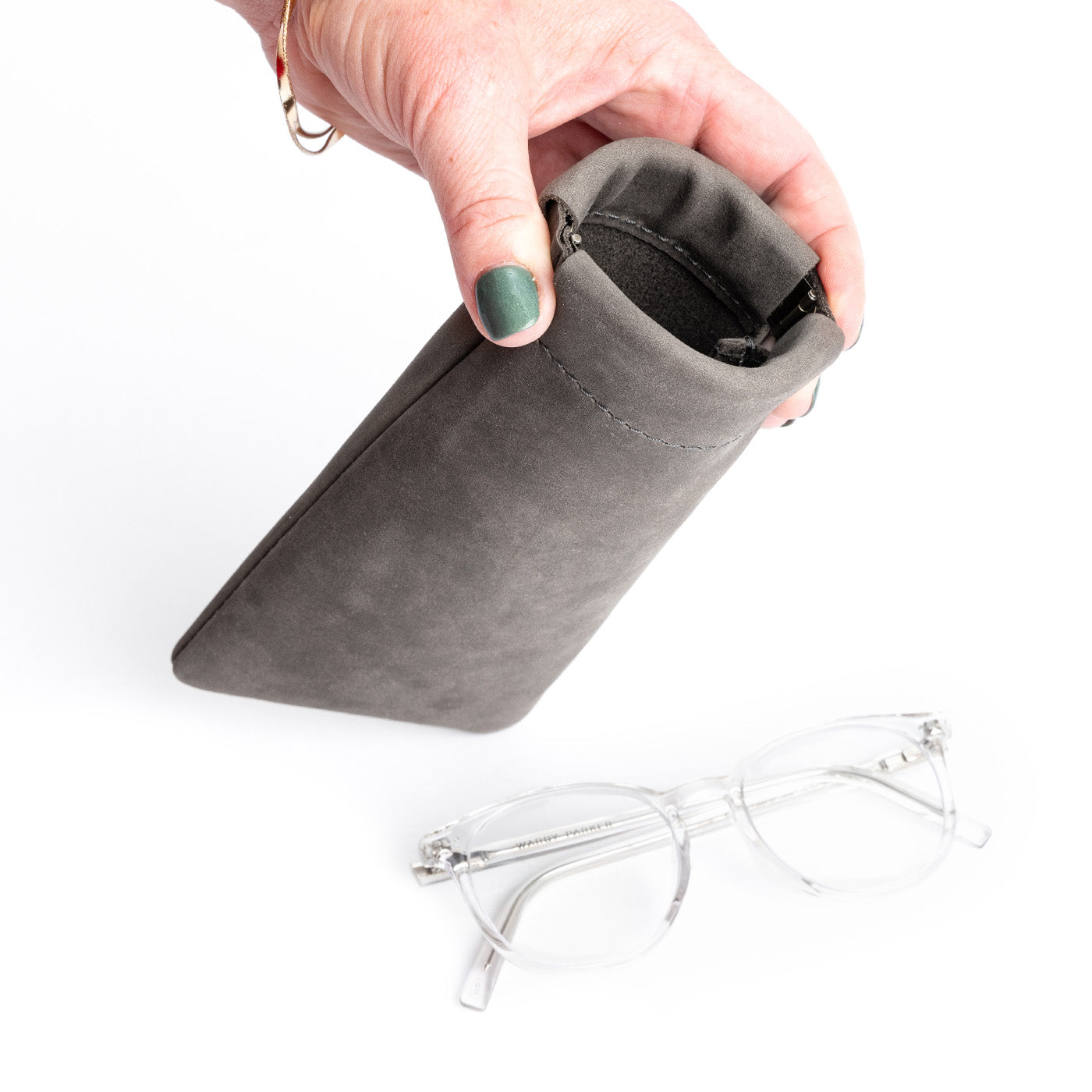Portland Leather Goods Squeeze Eyeglass Case