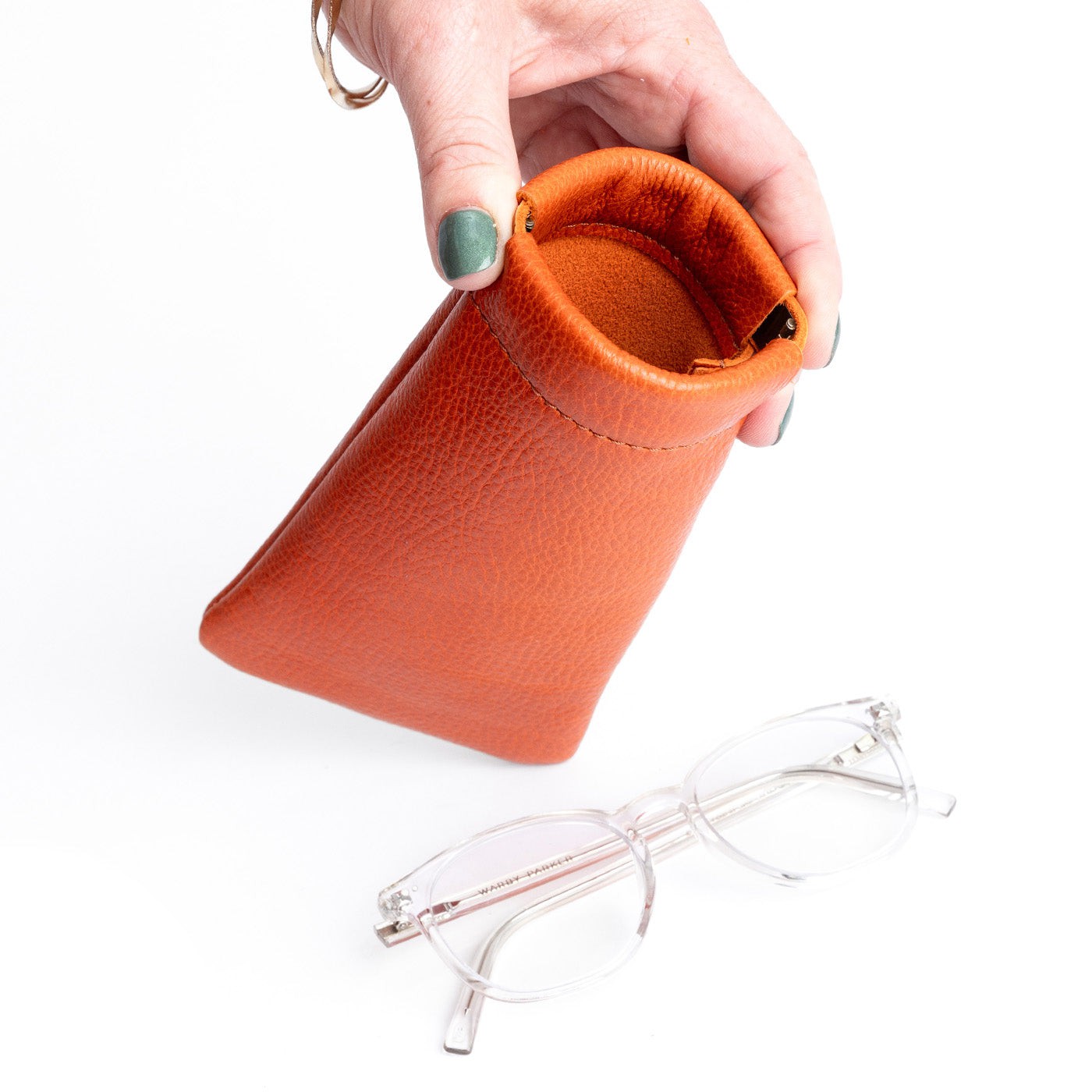 Portland Leather Goods Squeeze Eyeglass Case