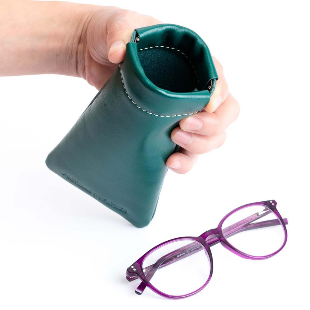 Portland Leather Goods Squeeze Eyeglass Case