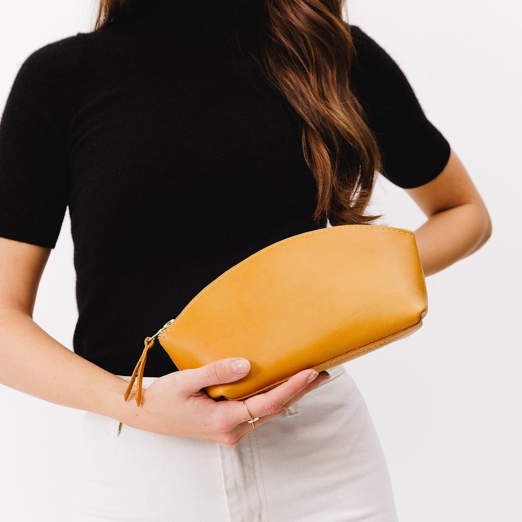 Portland Leather Goods 'Almost Perfect' Eclipse Makeup Bag