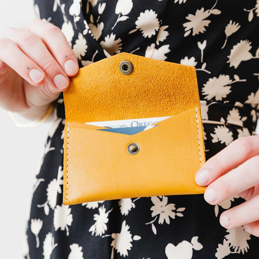 Portland Leather Goods Mini Envelope Wallet
