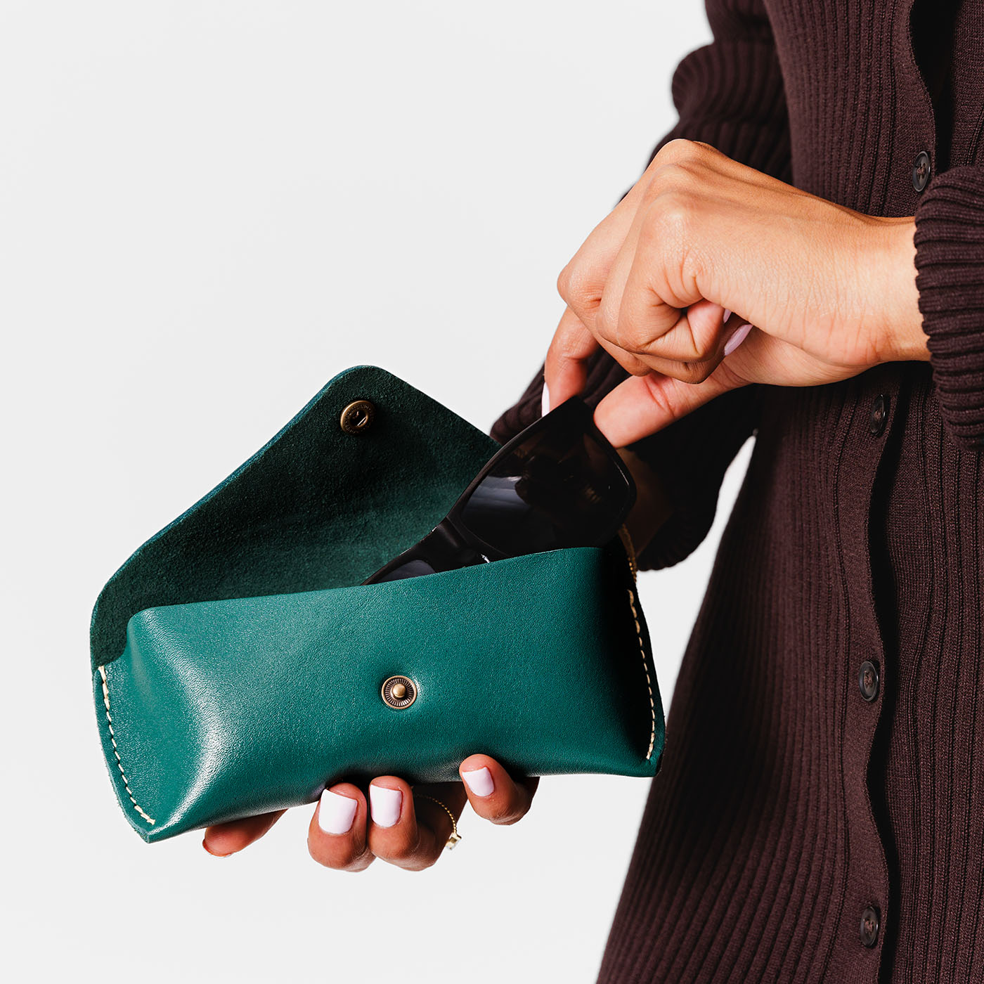 Portland Leather Goods Sunglasses Case