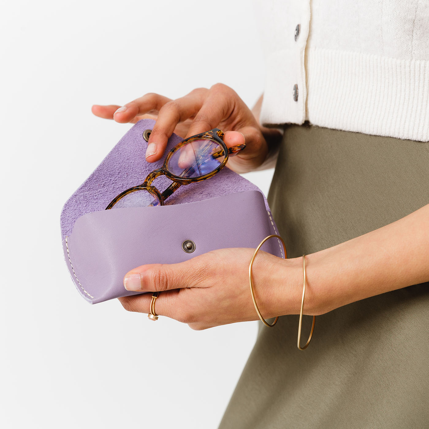 Portland Leather Goods Sunglasses Case