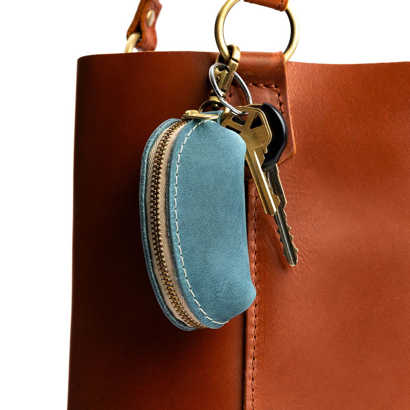 Portland Leather Goods Taco Keychain