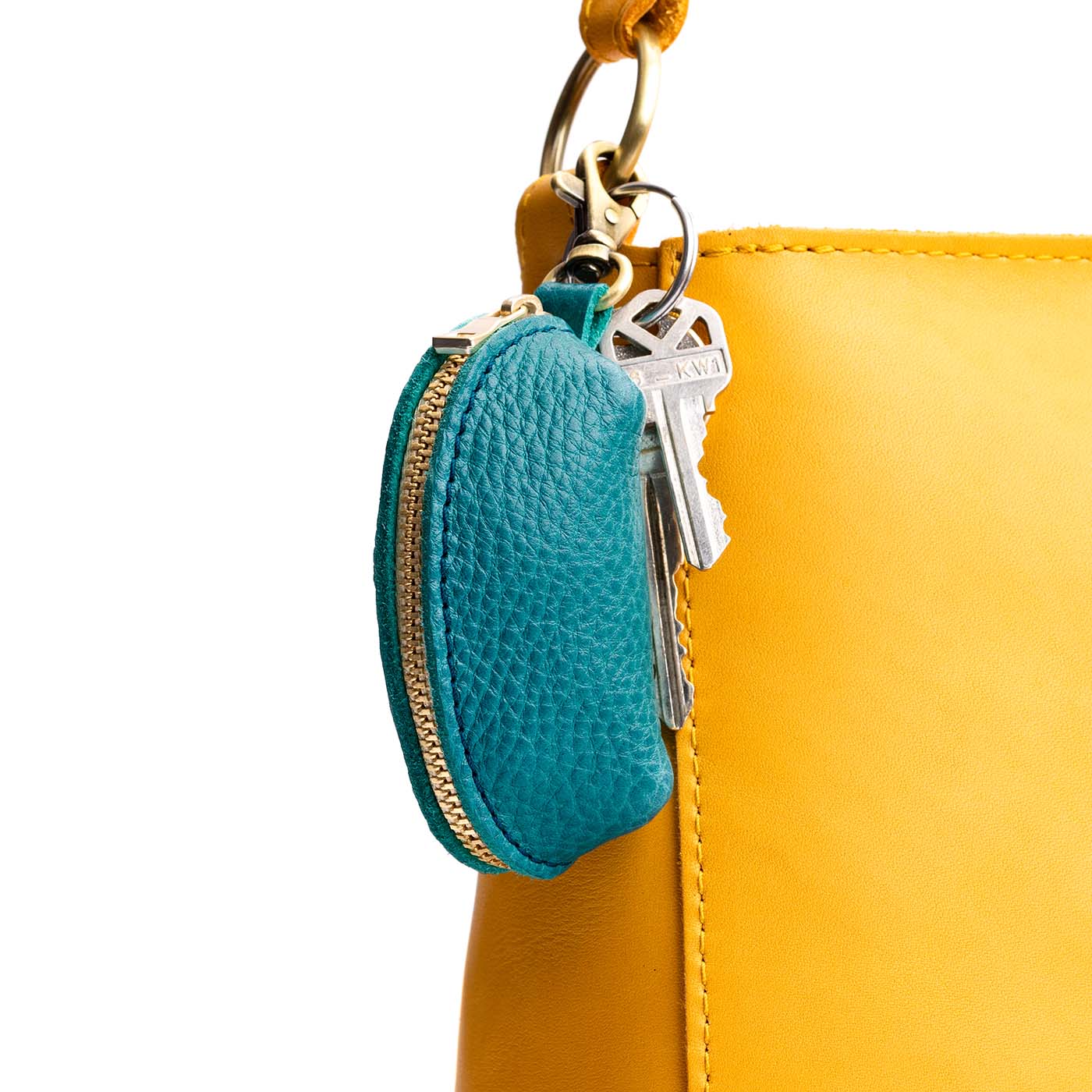 Portland Leather Goods Taco Keychain
