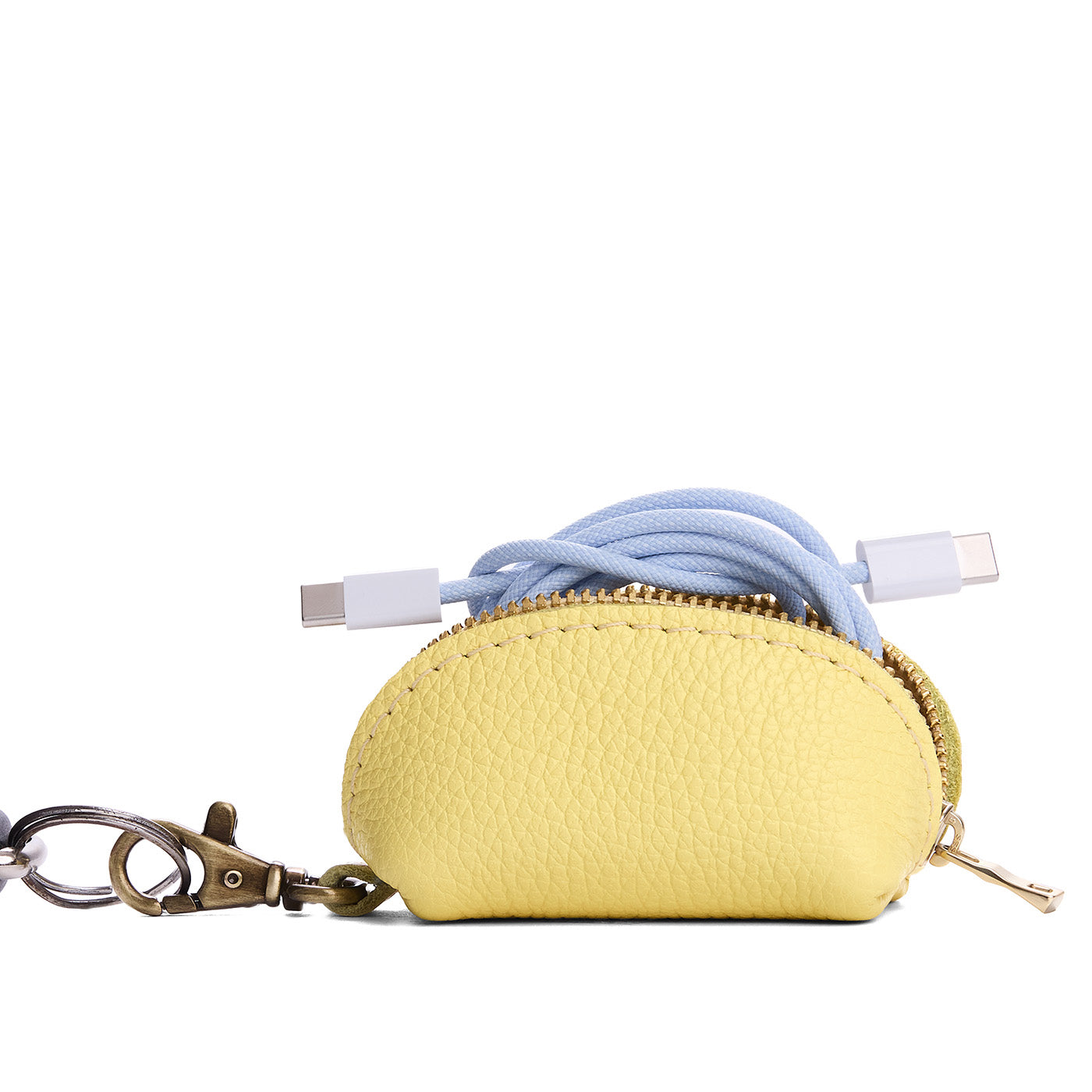Portland Leather Goods Taco Keychain