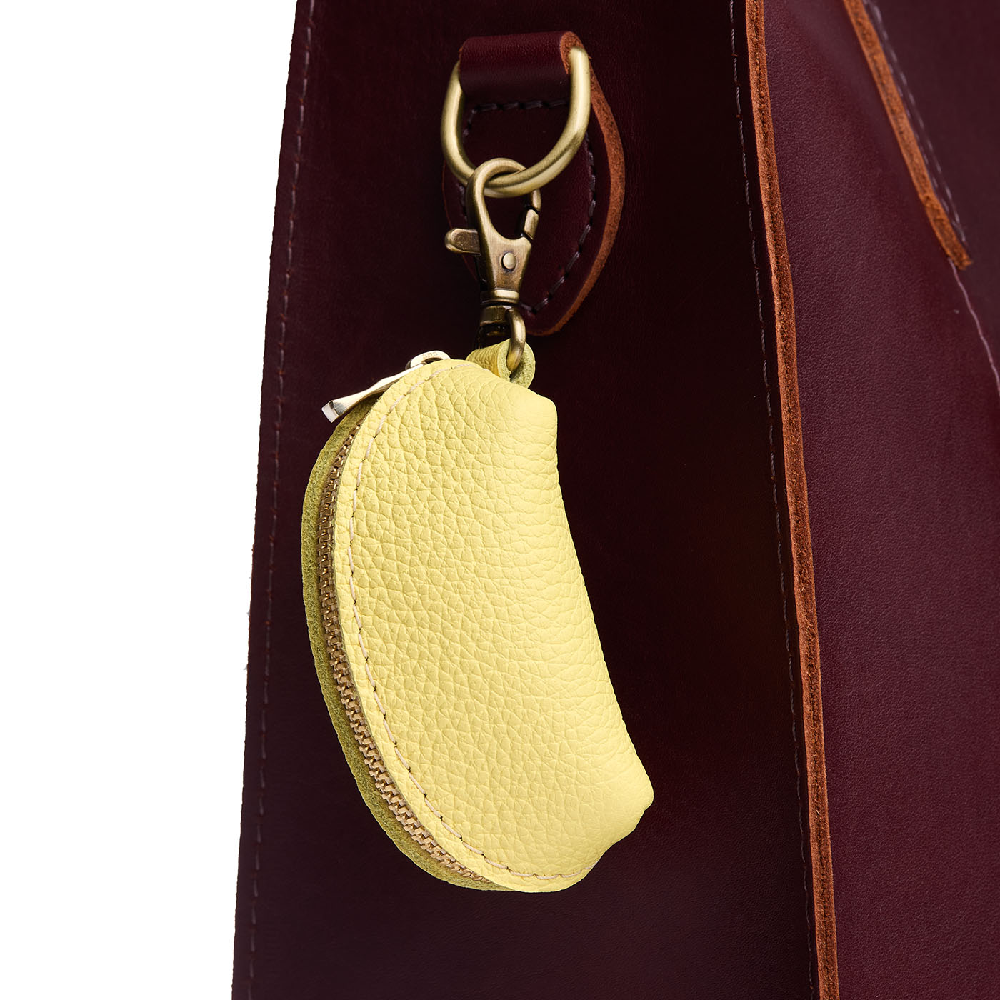 Portland Leather Goods Taco Keychain