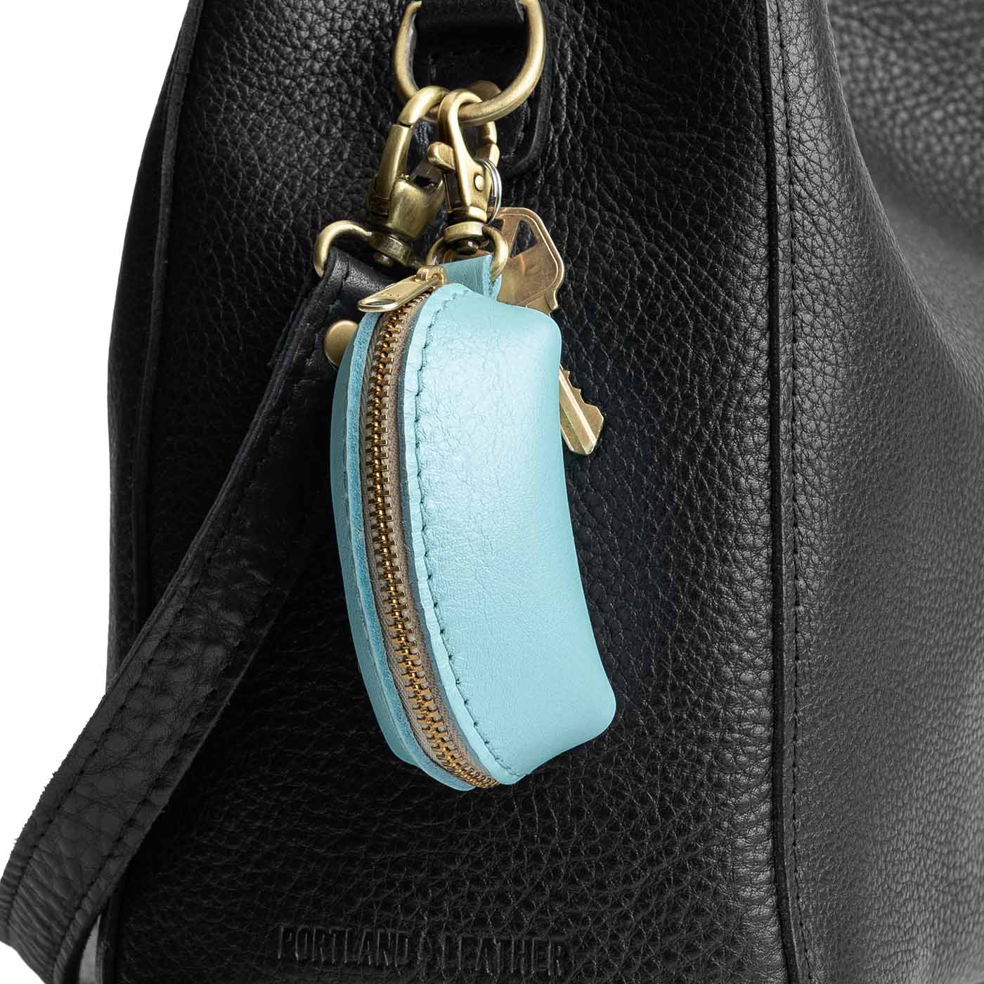 Portland Leather Goods Taco Keychain