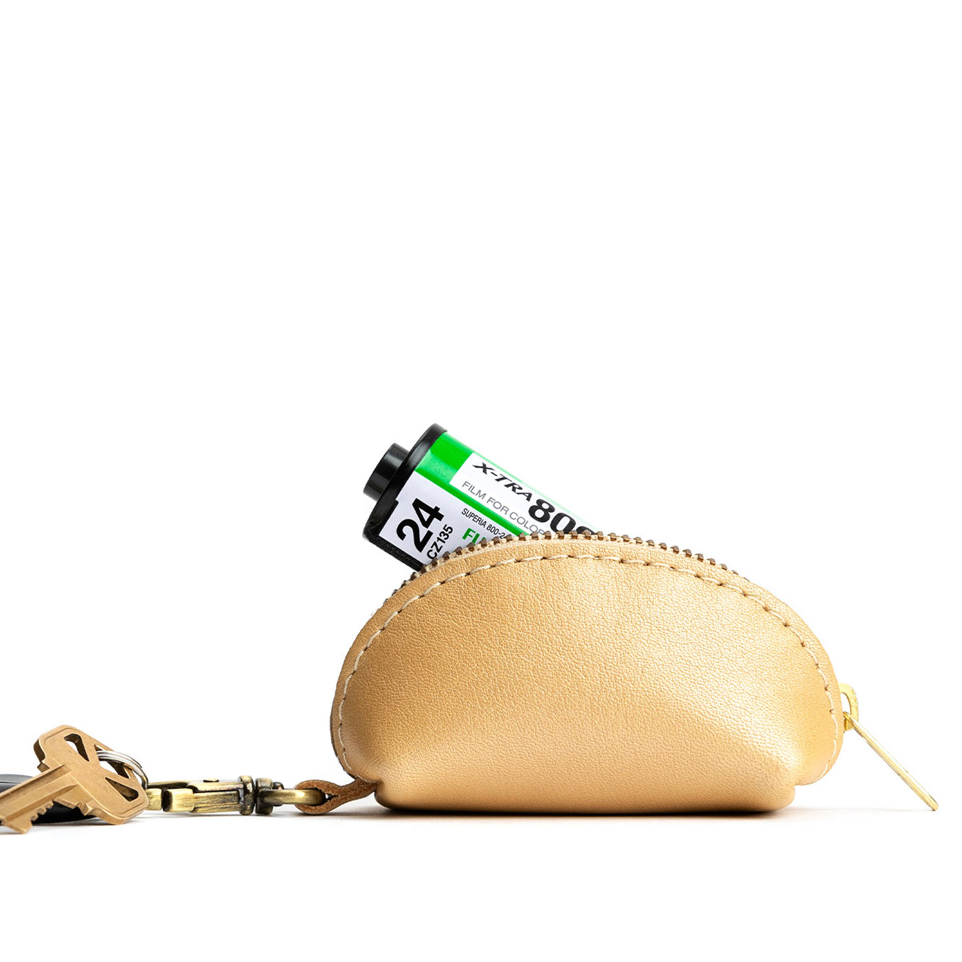 Portland Leather Goods Taco Keychain