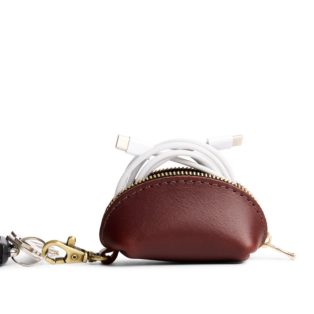 Portland Leather Goods Taco Keychain