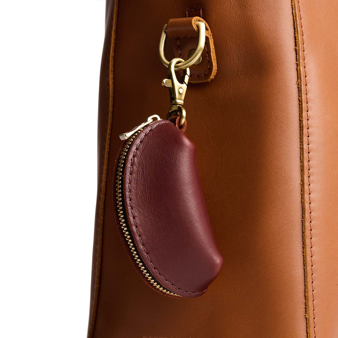 Portland Leather Goods Taco Keychain