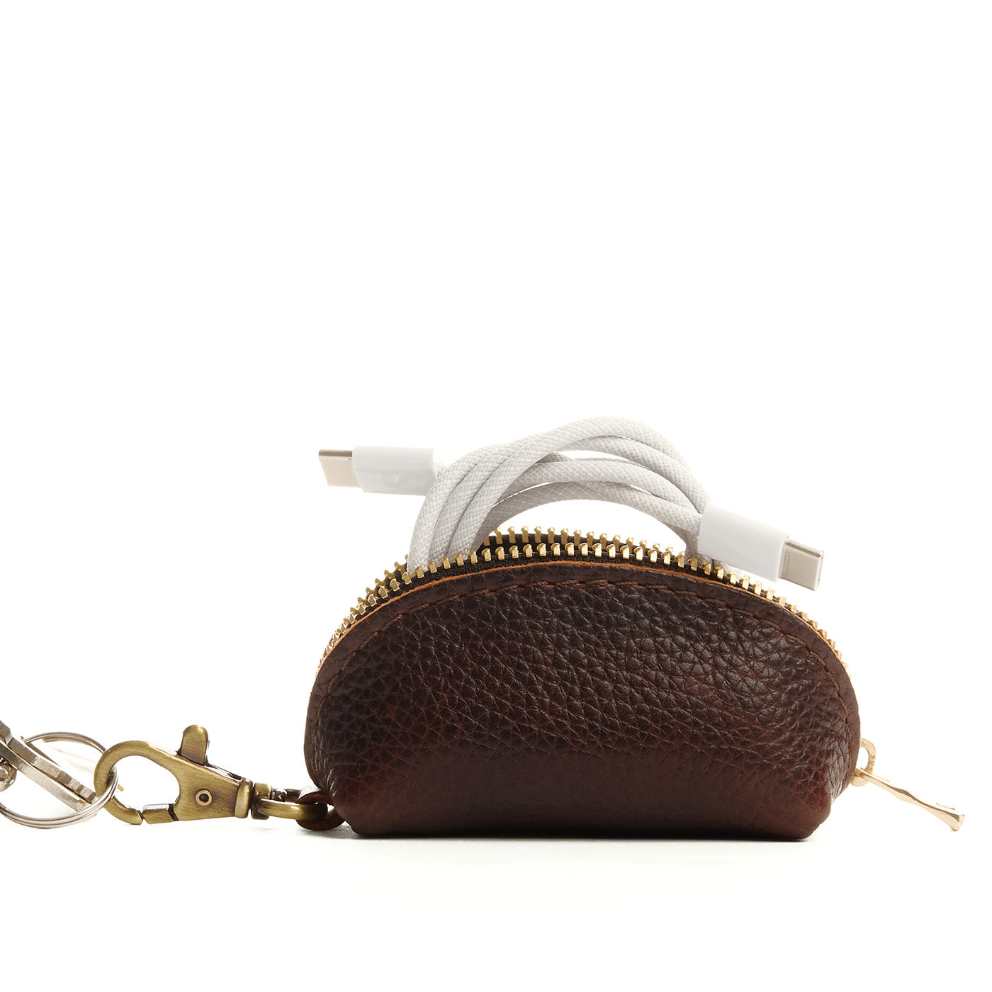 Portland Leather Goods Taco Keychain